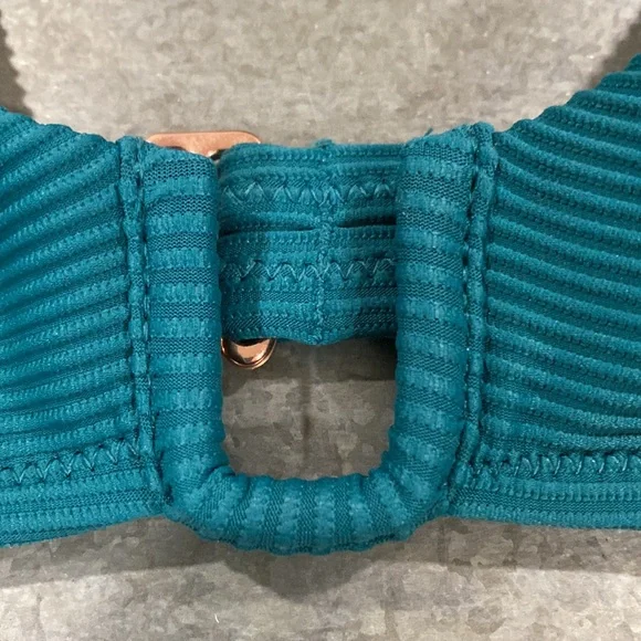 Ribbed bikini top - Picture 2 of 5